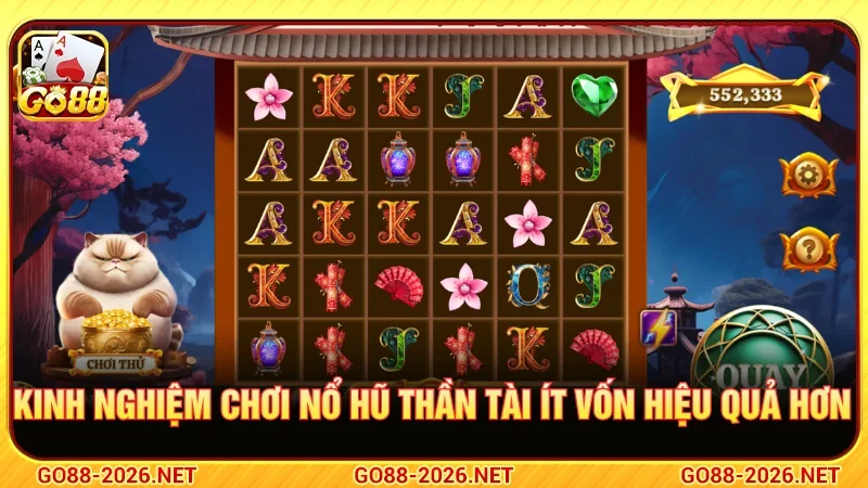 Chia sẻ những mẹo chơi nổ hũ thần tài không cần nhiều vốn