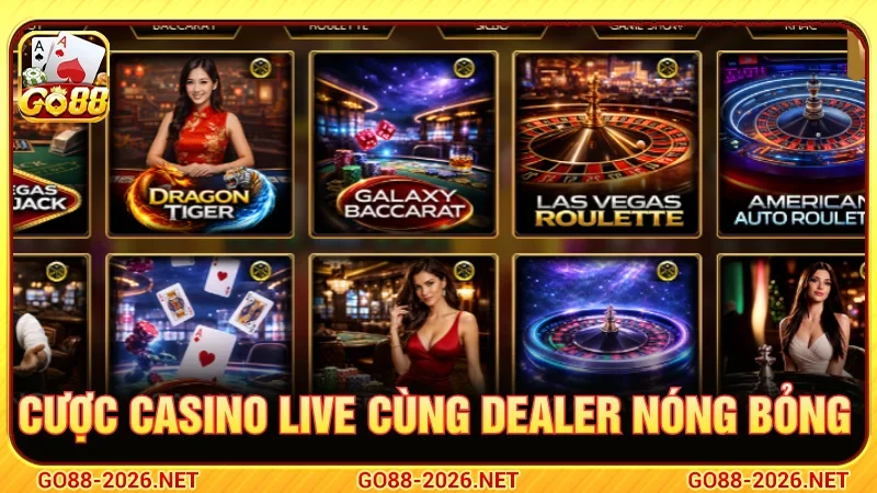 Cược casino live cùng dàn dealer nóng bỏng 