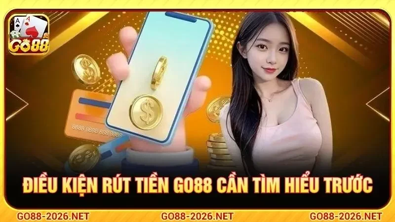 Rút Tiền Go88 - Hướng Dẫn Giao Dịch Nhanh Và An Toàn 2 Điều kiện rút tiền GO88 cần tìm hiểu trước