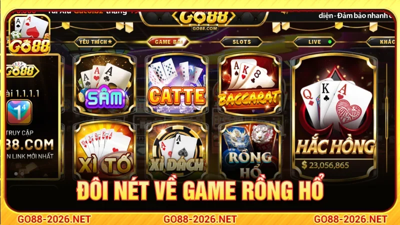 Đôi nét về game rồng hổ