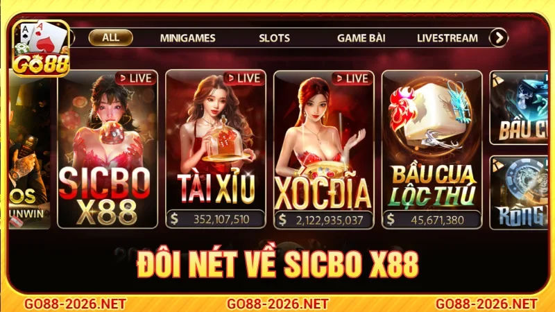 Sicbo X88 - Chiến Lược Bền Vững, Tăng Cơ Hội Thắng Lớn 2 Đôi nét về Sicbo X88