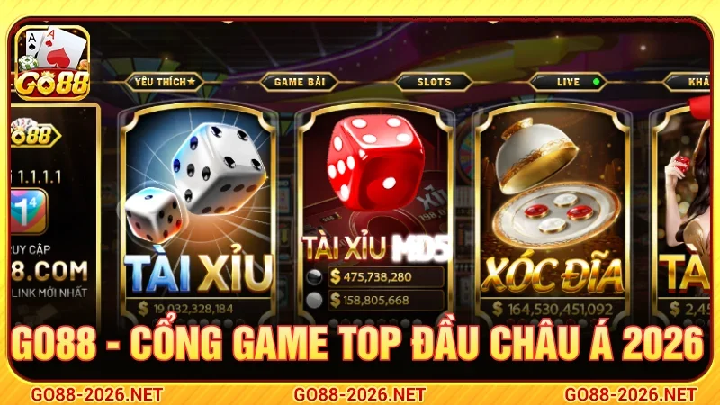 GO88 là cổng game xanh chín top đầu châu Á 2026 