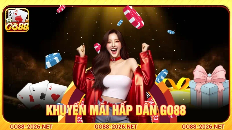 Khuyến mãi hấp dẫn tại sân chơi GO88 