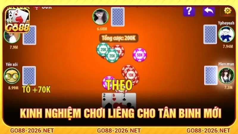 Kinh nghiệm chơi liêng cho tân binh mới