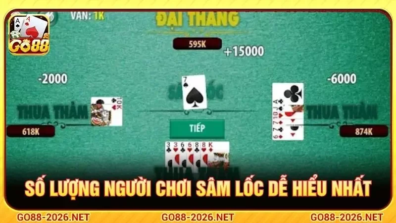 Số lượng người chơi sâm lốc dễ hiểu nhất
