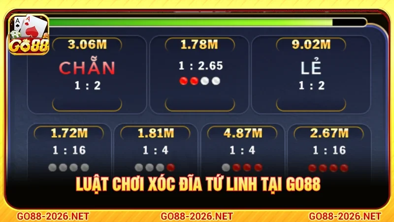 Xóc Đĩa Tứ Linh-Luật Chơi, Tỷ Lệ Thưởng & Kinh Nghiệm Cược 3 Xóc đĩa tứ linh có luật chơi như thế nào